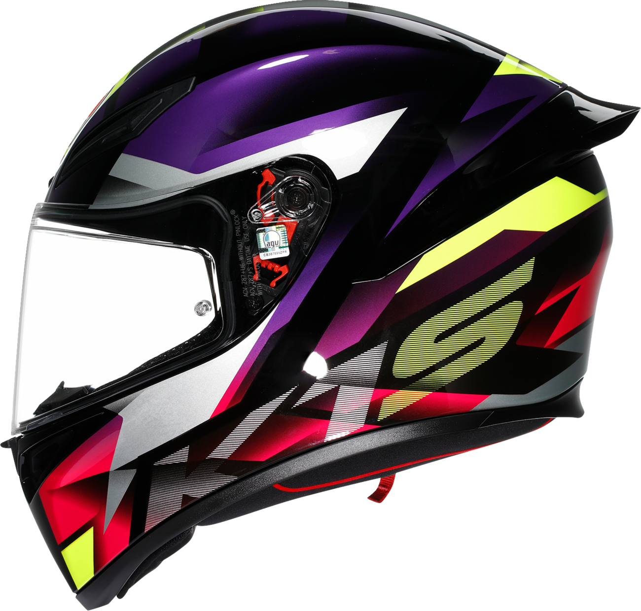 AGV K1 S Helmet - Fastlap - Black/Purple/Pink - Small 2118394018065S