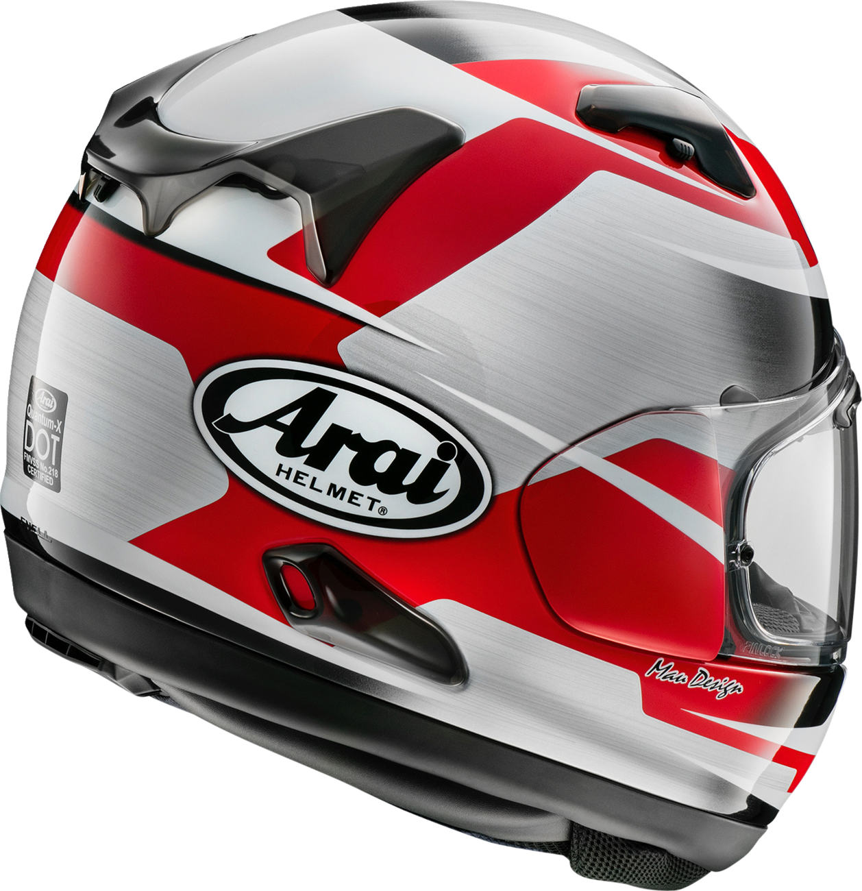ARAI HELMETS Quantum-X Helmet - Steel - Red - XS 0101-18116