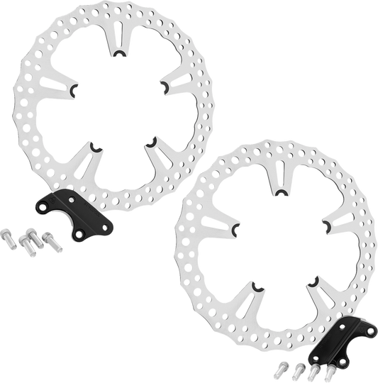 ARLEN NESS Rotor Kit - Jagged - Left and Right Front - 15" 300-096