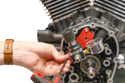 FEULING PARTS Tester - Engine Case/Piston Cooling/Jet Pressure - M8/Twin Cam 9072