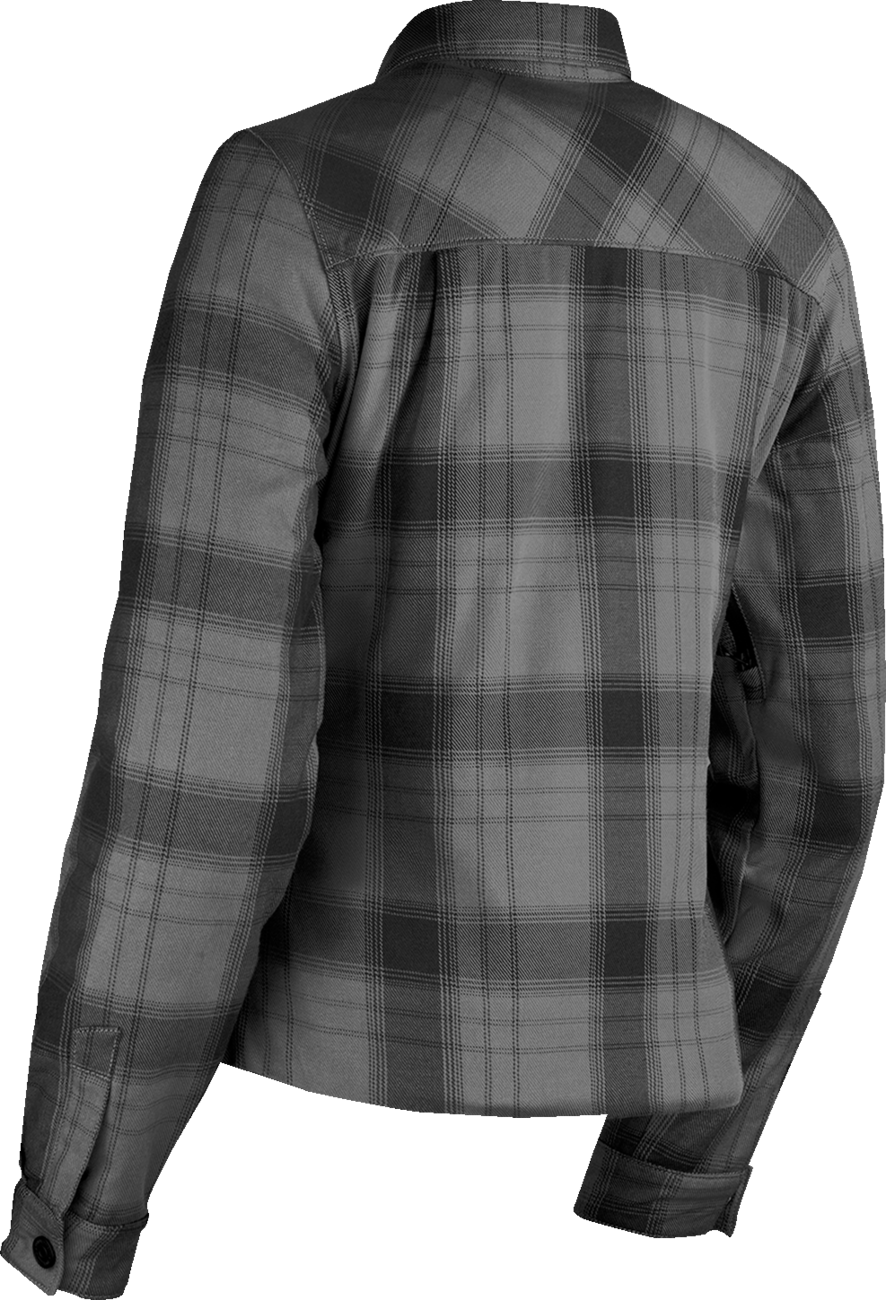 ICON Women's Fallblock Flannel™ Jacket - Black - 2XL 2822-1903