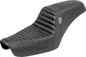 SADDLEMEN Step-Up Seat - Tuck-n-Roll - Black - Dyna '96-'03 SC89604T