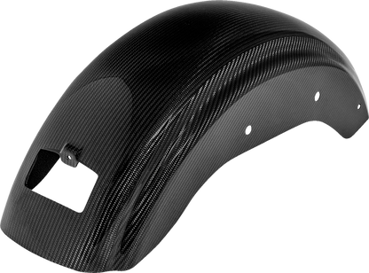 SADDLEMEN Rear Fender - Carbon Fiber/Gloss - FXLR/S/ST CF-818-29-001