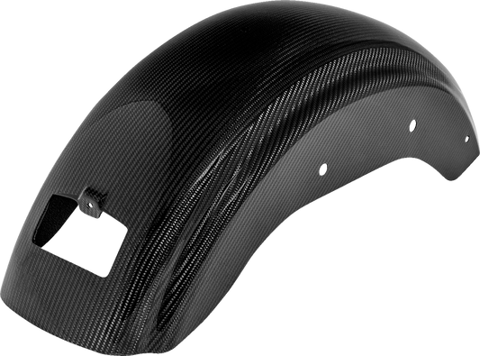 SADDLEMEN Rear Fender - Carbon Fiber/Gloss - FXLR/S/ST CF-818-29-001