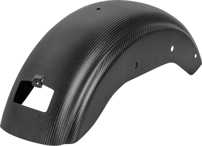 SADDLEMEN Rear Fender - Carbon Fiber/Matte - FXLR/S/ST CF-818-29-001M