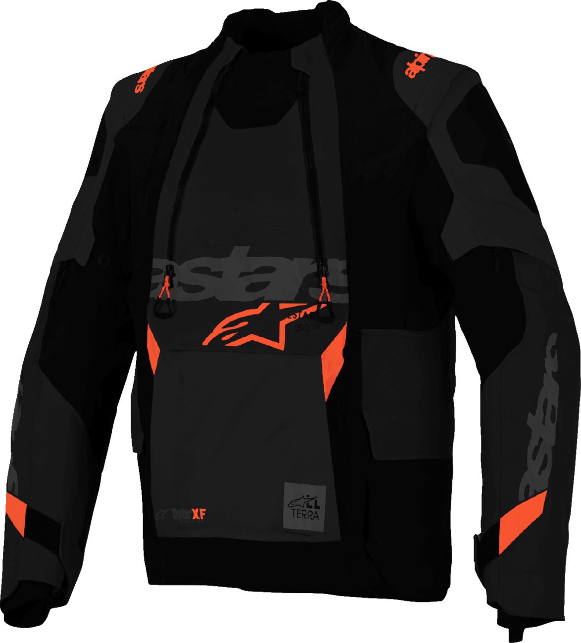 ALPINESTARS Halo Pro Drystar® XF Laminated Jacket - Black/Dark Shadow - 3XL 3200426-1065-3X