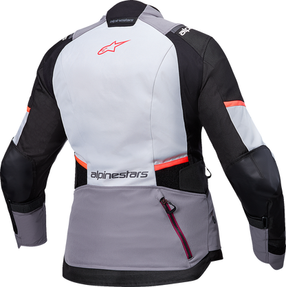 ALPINESTARS Stella Andes v4 Drystar® Jacket - Dark Gray/Ice Gray/Black/Coral - XL 3210126-9276-XL