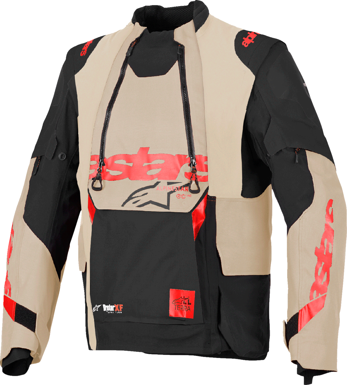 ALPINESTARS Halo Pro Drystar® XF Laminated Jacket - Mastic/Black - XL 3200426-8047-XL