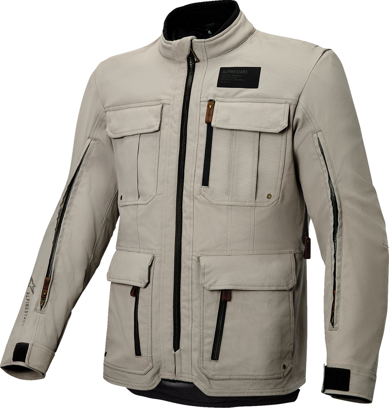ALPINESTARS Borrego Drystar® Jacket - Warm Gray - Small 3200326-9274-S