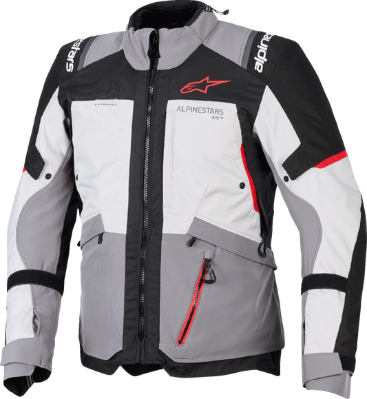 ALPINESTARS Andes v4 Drystar® Jacket - Dark Gray/Ice Gray/Black/Bright Red - Medium 3200526-9141-M