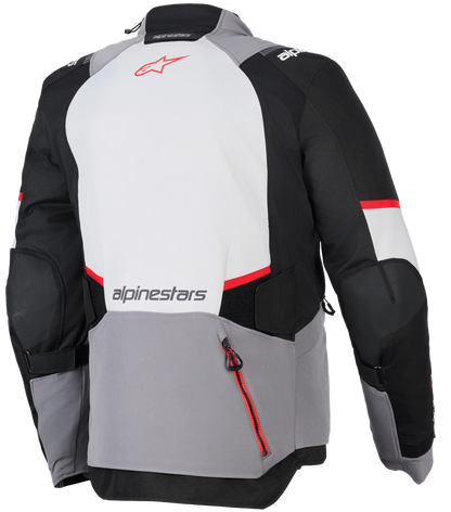 ALPINESTARS Andes v4 Drystar® Jacket - Dark Gray/Ice Gray/Black/Bright Red - Medium 3200526-9141-M
