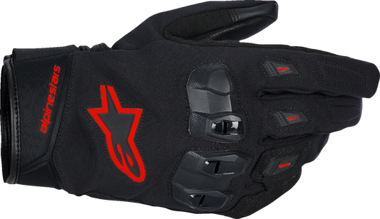 ALPINESTARS SP X Z WP Gloves - Black/Fluo Red - 4XL 3520126-1030-4XL