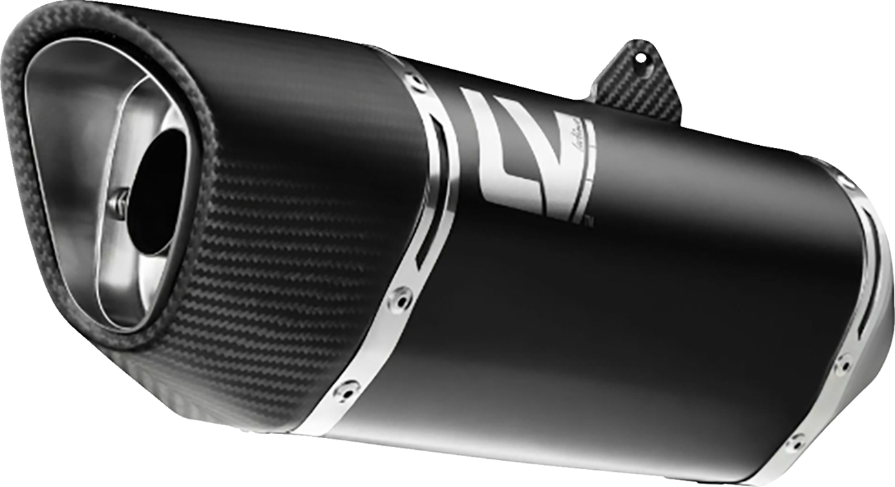 LEOVINCE LV-14 R Black Edition Slip-On Muffler - Honda CB 750 Hornet 15600BU