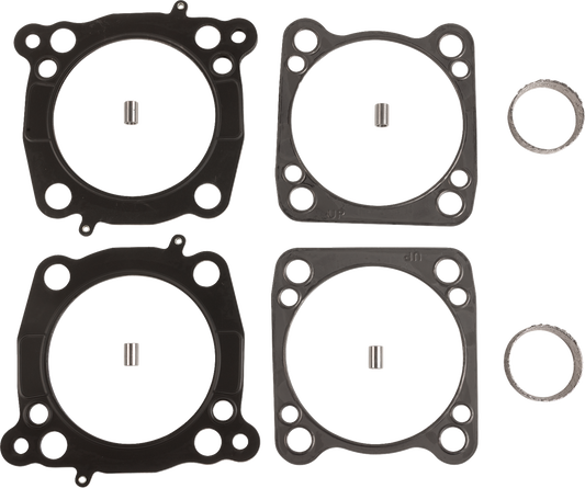 S&S CYCLE Gasket Kit - Head/Base/Exhaust - Center Cooled - M8 900-1333