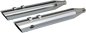 S&S CYCLE Slash Cut Slip-On Mufflers - Chrome 550-0691
