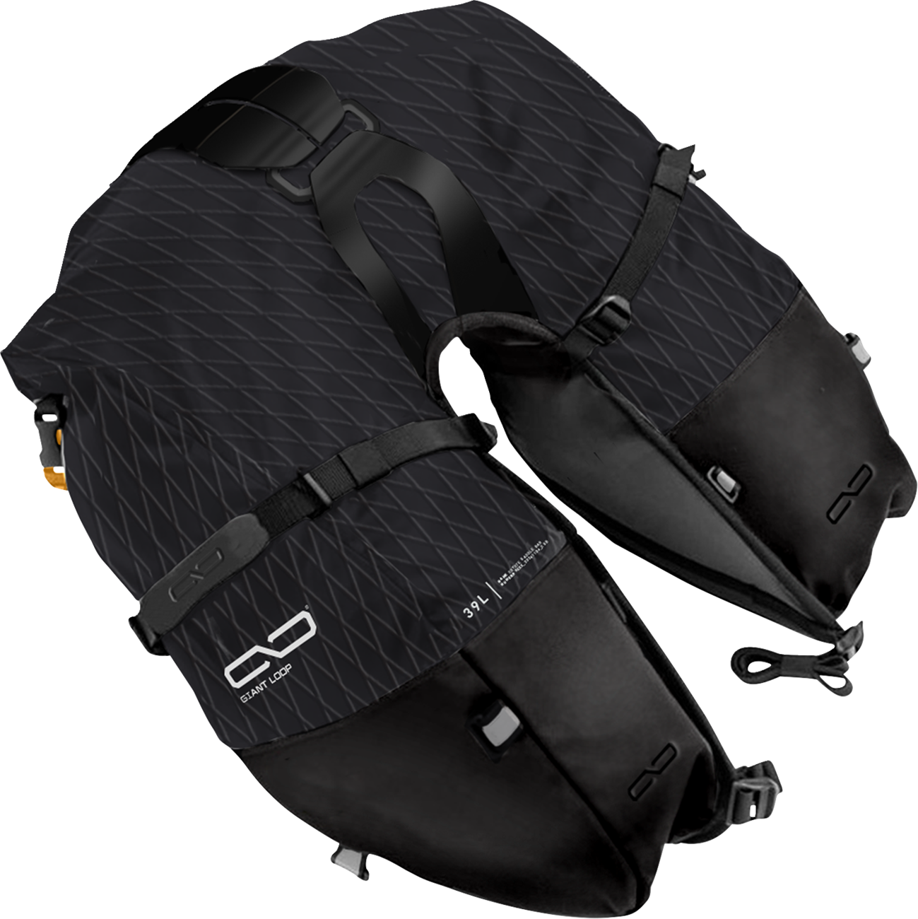 GIANT LOOP Coyote Saddlebag - Black CSB25-B