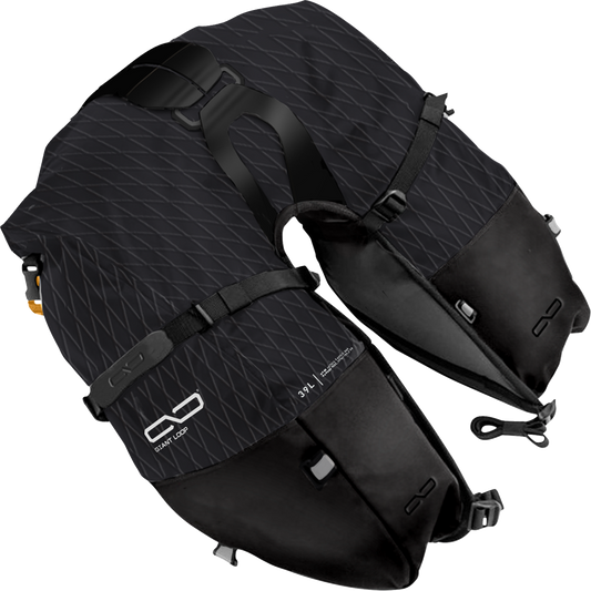 GIANT LOOP Coyote Saddlebag - Black CSB25-B