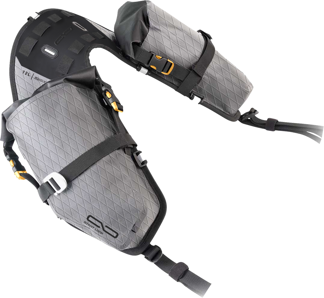 GIANT LOOP MoJavi Saddlebag™ - Gray MSB25-RT-G