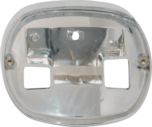 CUSTOM DYNAMICS Taillight Baseplate - Chrome TL-BASE-18ST-C