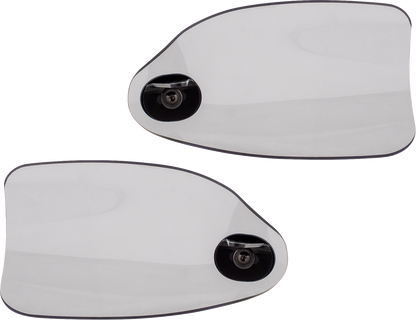 KLOCK WERKS Flare® Handguards - Harley-Davidson Cable Clutch - Clear KWS-01-0121-CC