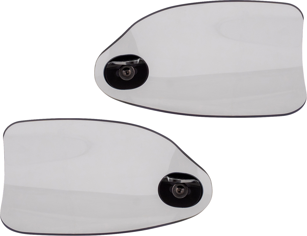 KLOCK WERKS Flare® Handguards - Harley-Davidson Hydraulic Clutch - Clear KWS-01-0121-HC