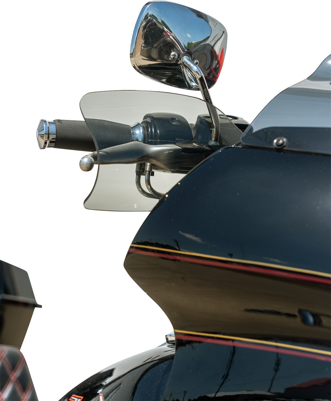 KLOCK WERKS Flare® Handguards - Harley-Davidson Cable Clutch - Tint KWS-01-0123-CC