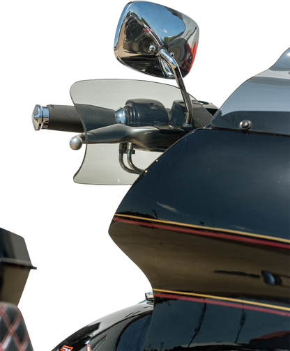 KLOCK WERKS Flare® Handguards - Harley-Davidson Cable Clutch - Tint KWS-01-0123-CC