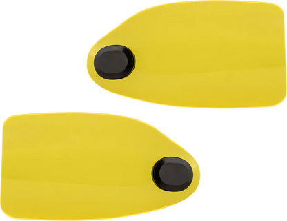 KLOCK WERKS Flare® Handguards - Harley-Davidson Cable Clutch - Yellow Ice KWS-01-0126-CC