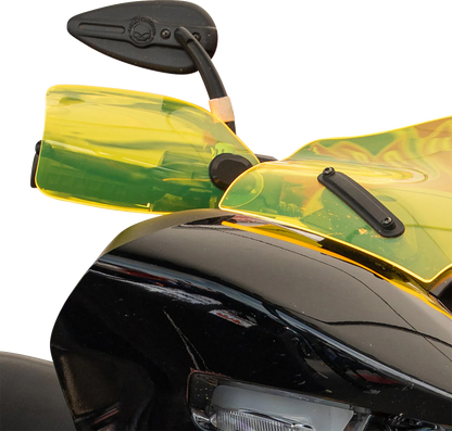 KLOCK WERKS Flare® Handguards - Harley-Davidson Hydraulic Clutch - Yellow Ice KWS-01-0126-HC