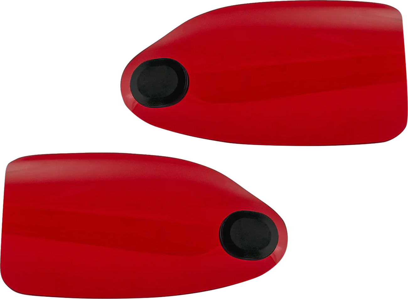 KLOCK WERKS Flare® Handguards - Harley-Davidson Hydraulic Clutch - Red KWS-01-0129-HC