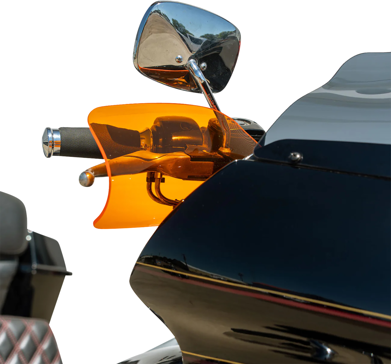 KLOCK WERKS Flare® Handguards - '23-'25 Harley-Davidson - Orange KWS-01-0130-23