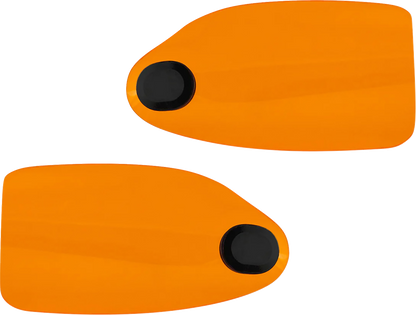 KLOCK WERKS Flare® Handguards - Harley-Davidson Hydraulic Clutch - Orange KWS-01-0130-HC