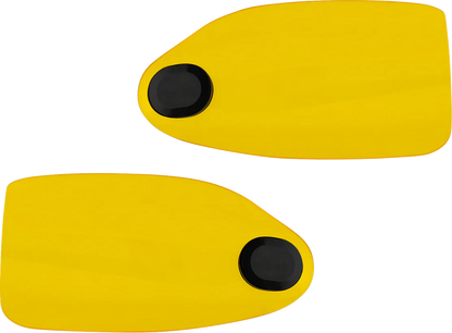 KLOCK WERKS Flare® Handguards - Harley-Davidson Hydraulic Clutch - Yellow KWS-01-0131-HC