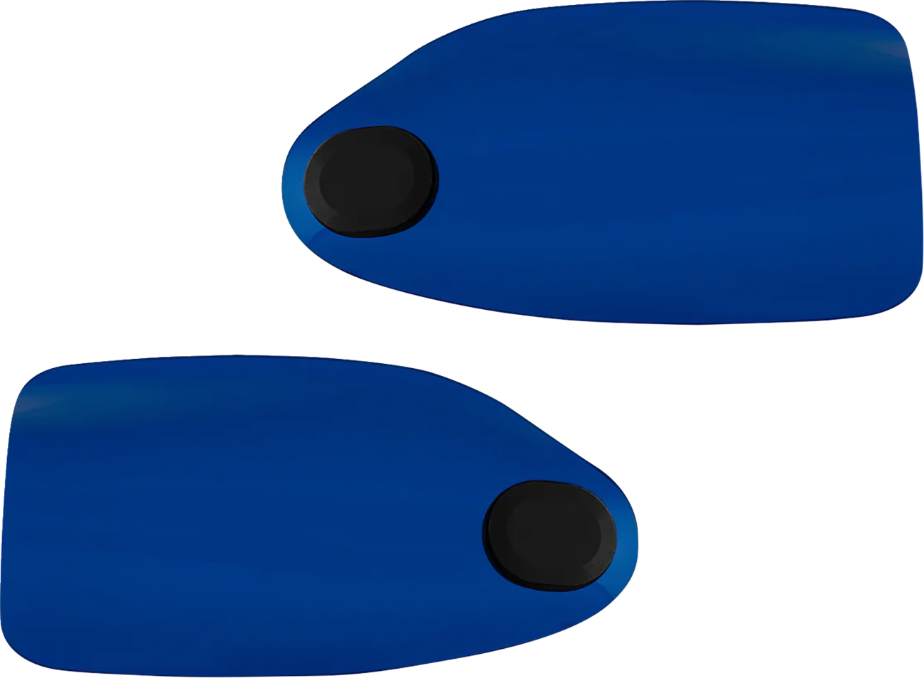KLOCK WERKS Flare® Handguards - Harley-Davidson Cable Clutch - Blue KWS-01-0133-CC