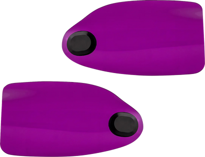 KLOCK WERKS Flare® Handguards - Harley-Davidson Cable Clutch - Purple KWS-01-0134-CC