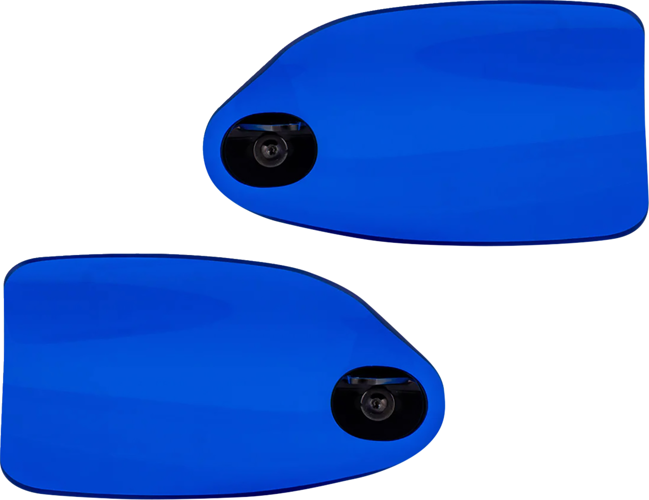 KLOCK WERKS Flare® Handguards - Harley-Davidson Hydraulic Clutch - Blue KWS-01-0133-HC