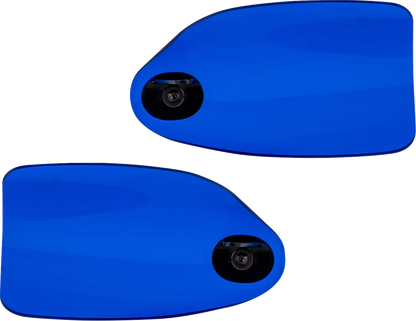 KLOCK WERKS Flare® Handguards - Harley-Davidson Hydraulic Clutch - Blue KWS-01-0133-HC