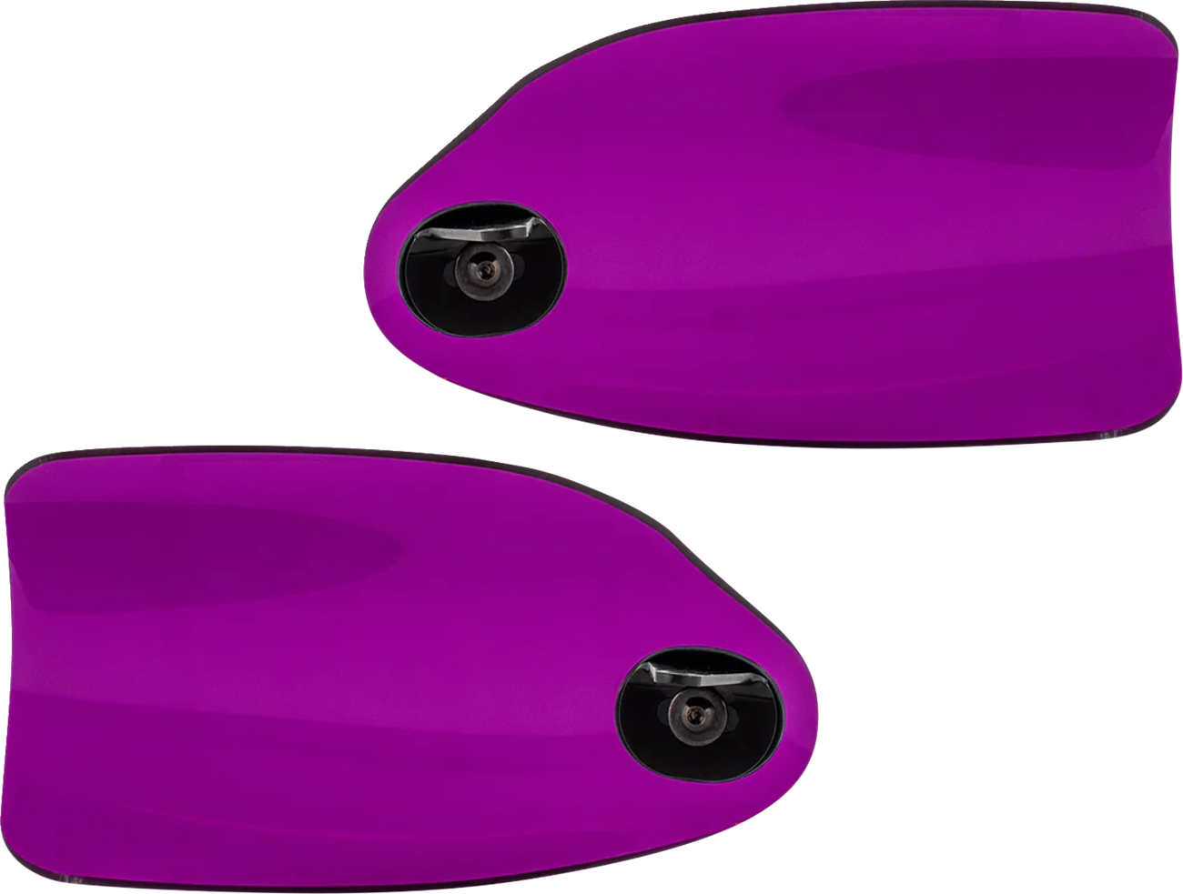 KLOCK WERKS Flare® Handguards - Harley-Davidson Cable Clutch - Purple KWS-01-0134-CC