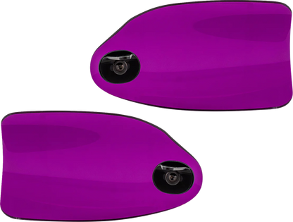 KLOCK WERKS Flare® Handguards - Harley-Davidson Hydraulic Clutch - Purple KWS-01-0134-HC