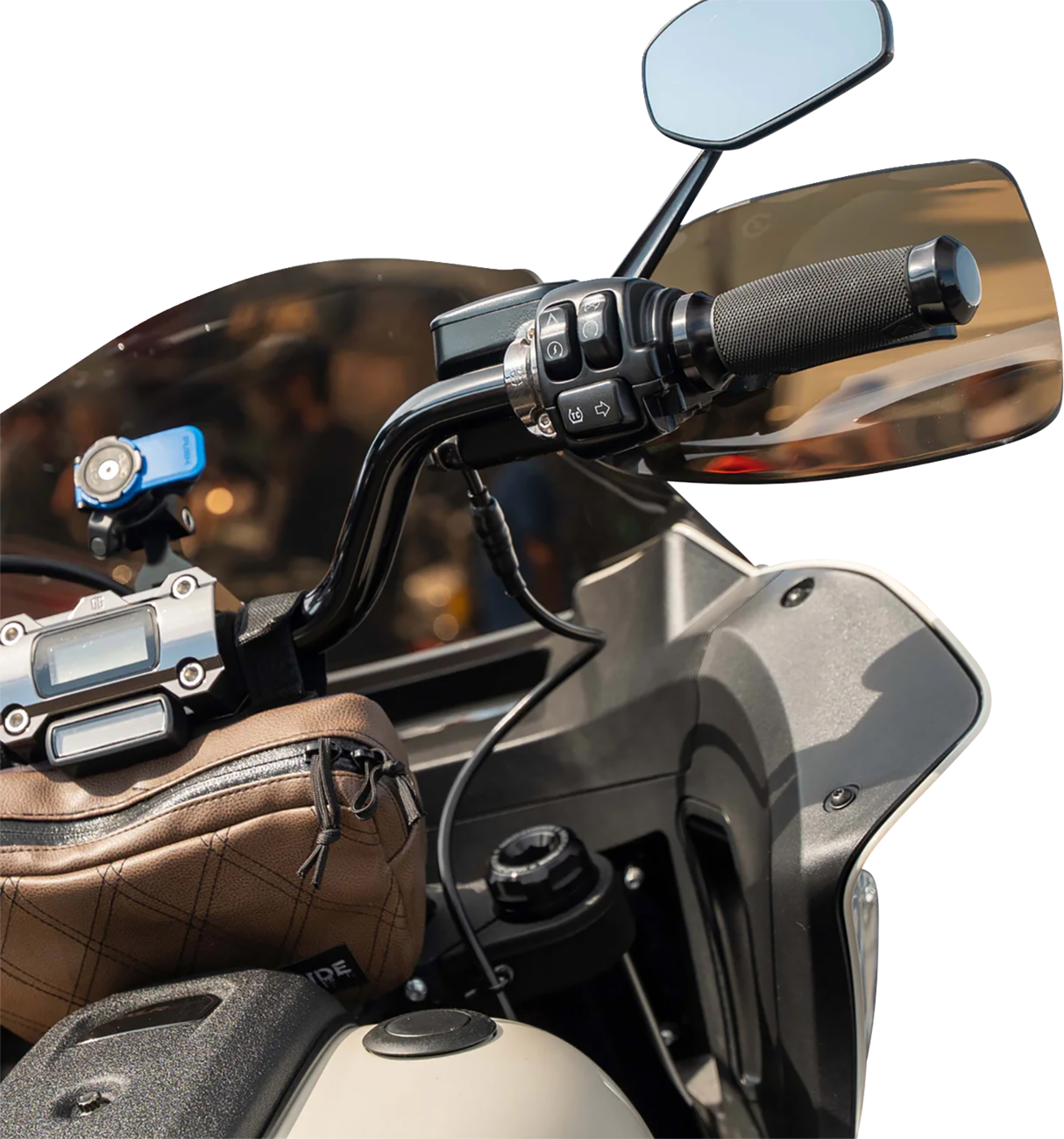 KLOCK WERKS Flare® Handguards - '23-'25 Harley-Davidson - Bronze KWS-01-0135-23