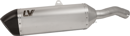 LEOVINCE LV-14 Slip-On Muffler - Stainless Steel - BMW F750/800/850/900GS 15610U