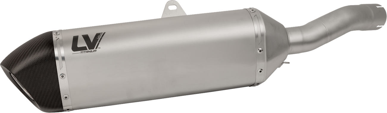 LEOVINCE LV-14 Slip-On Muffler - Titanium - BMW F750/800/850/900GS 15610TU