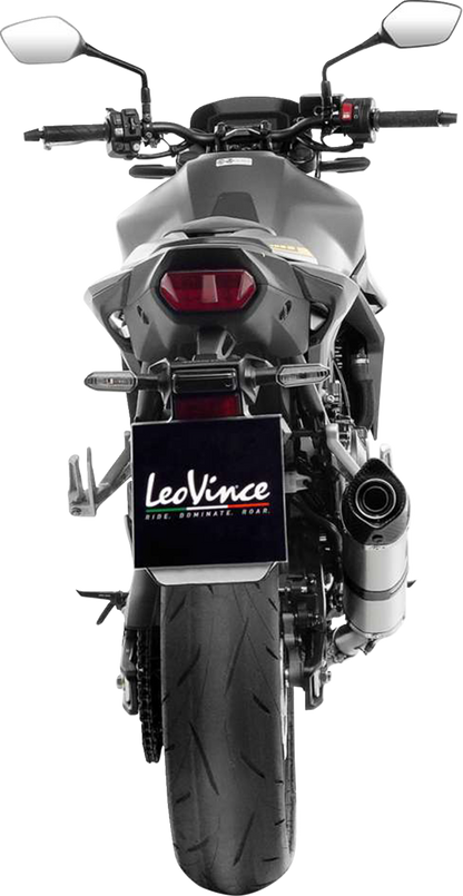 LEOVINCE LV One EVO Slip-On Muffler - Stainless Steel - Honda CB 750 Hornet 14430EU