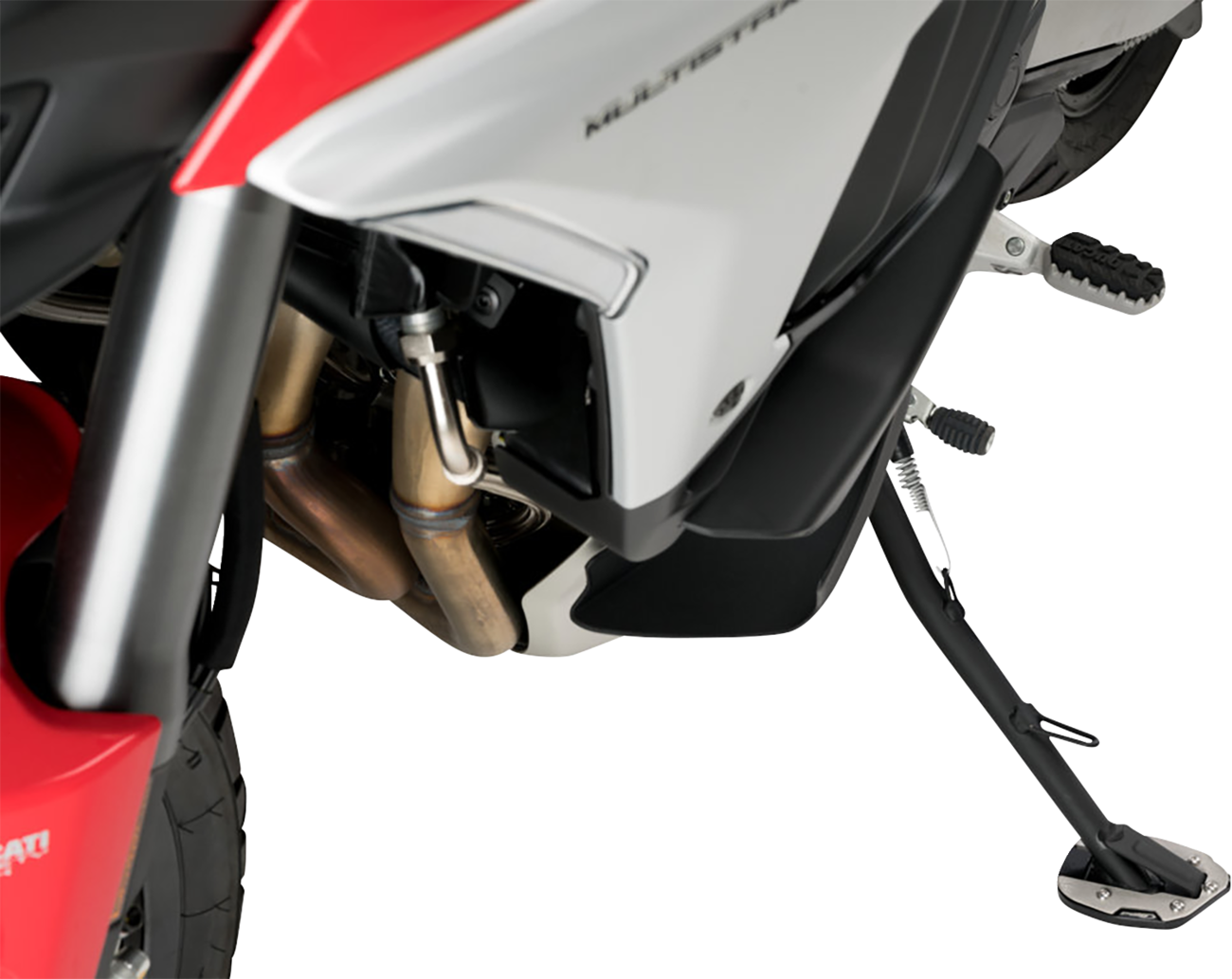 PUIG HI-TECH PARTS Kickstand Pad Extension - Ducati 20276N