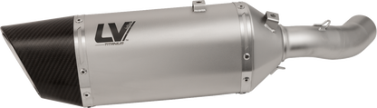 LEOVINCE LV-14 R Slip-On Muffler - Titanium - Kawasaki Z 900 15605TU