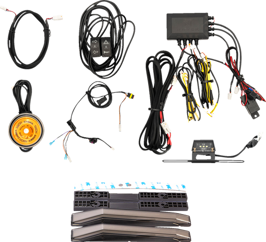 RAVEK Turn Signal Kit - Amber - White Running Light - Can-Am Defender HD11 65-2000