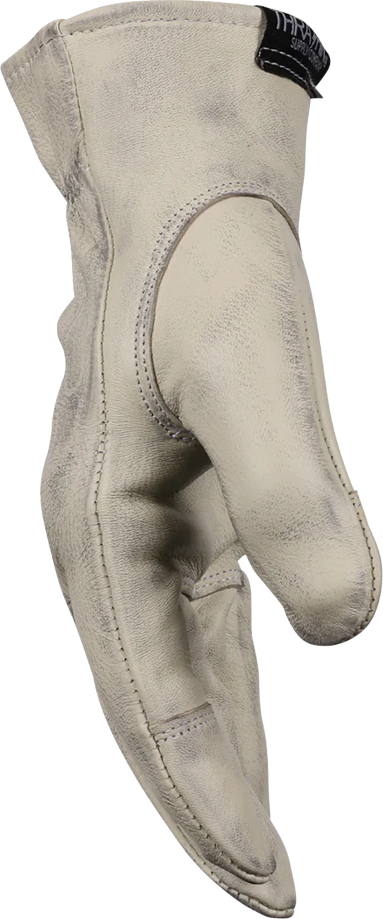 THRASHIN SUPPLY CO. Roper Leather Gloves - Bone White - 3XL TRG-00-13