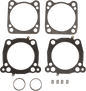 S&S CYCLE Gasket Kit - Head/Base/Exhaust - 136" - Center Cooled - M8 900-1335