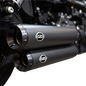 S&S CYCLE Grand National Slip-On Mufflers - Guardian Black - FXDF 550-0725