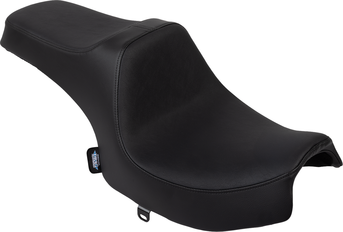 DRAG SPECIALTIES SEATS Predator III Seat - Vinyl - Black - Smooth - Challenger '20-'25 4718A